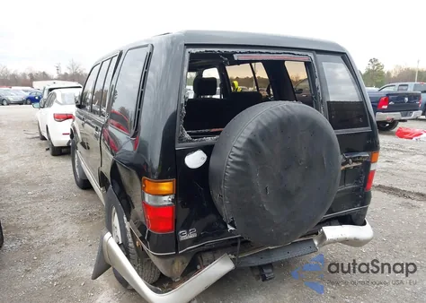 1993 Isuzu Trooper Ls из США, поврежденный, VIN JACDH58W3P7909480